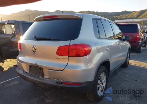 2013 Volkswagen Tiguan S z USA, uszkodzony, nr VIN WVGAV7AX6DW547587